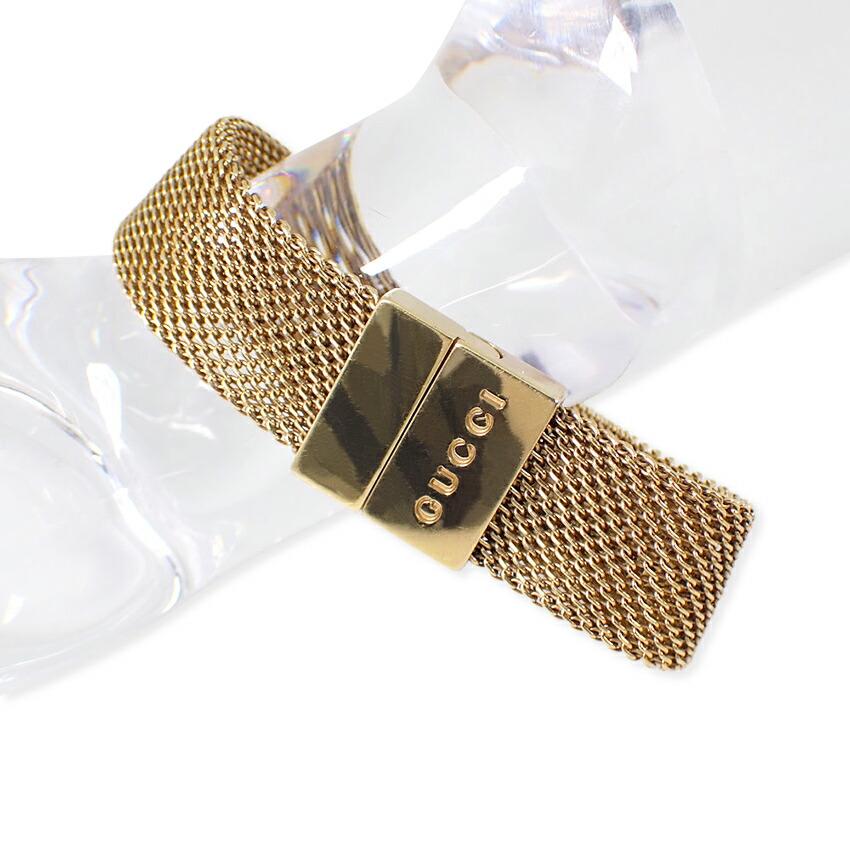 [Pre-owned] GUCCI Mesh Bracelet/j19-37