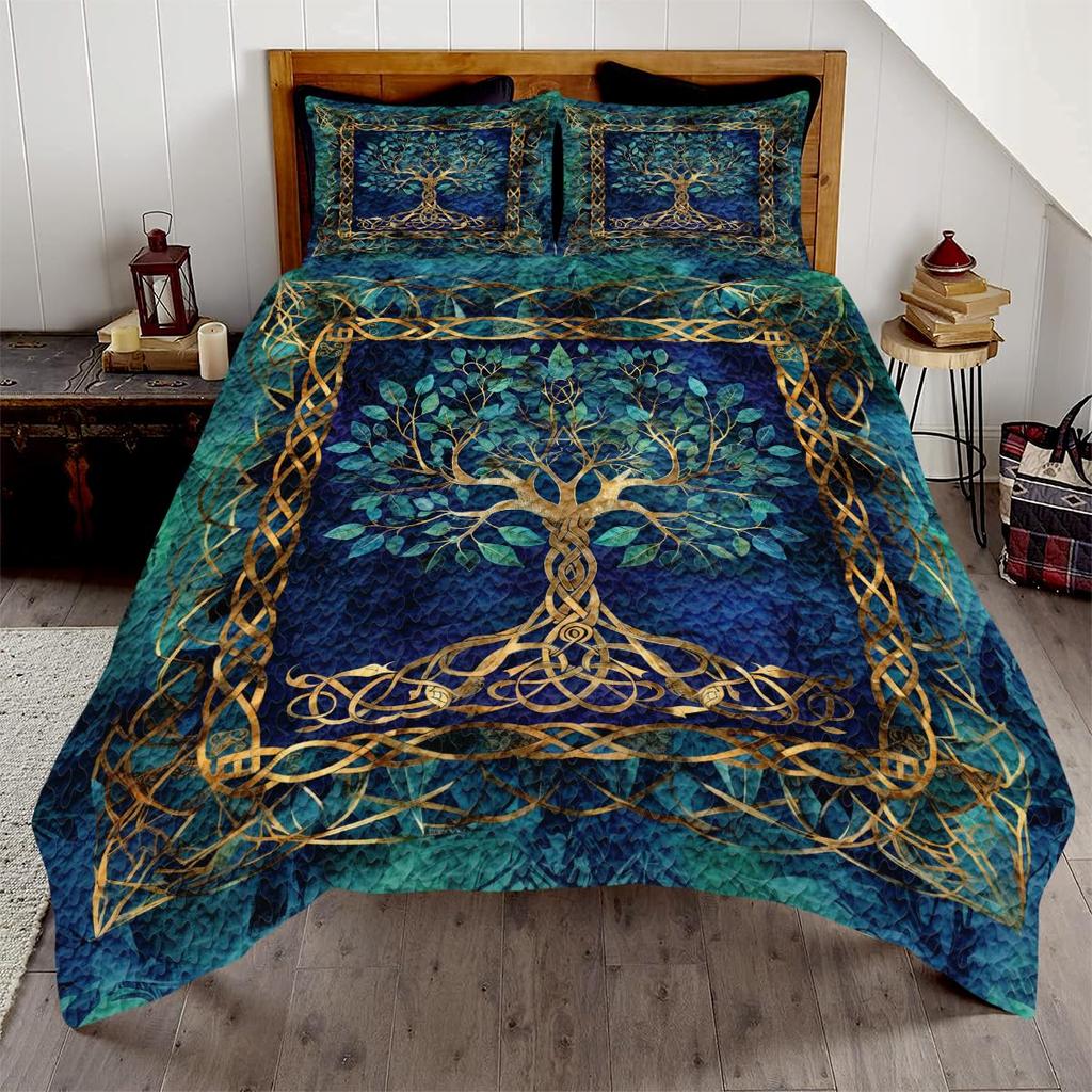 Old Tree Duvet Cover Sets For Kids Teens Queen Quilt Covers Lightweight Down Bedroom Decor 2 Pillowcases 1 Duvet Cover No Quilt