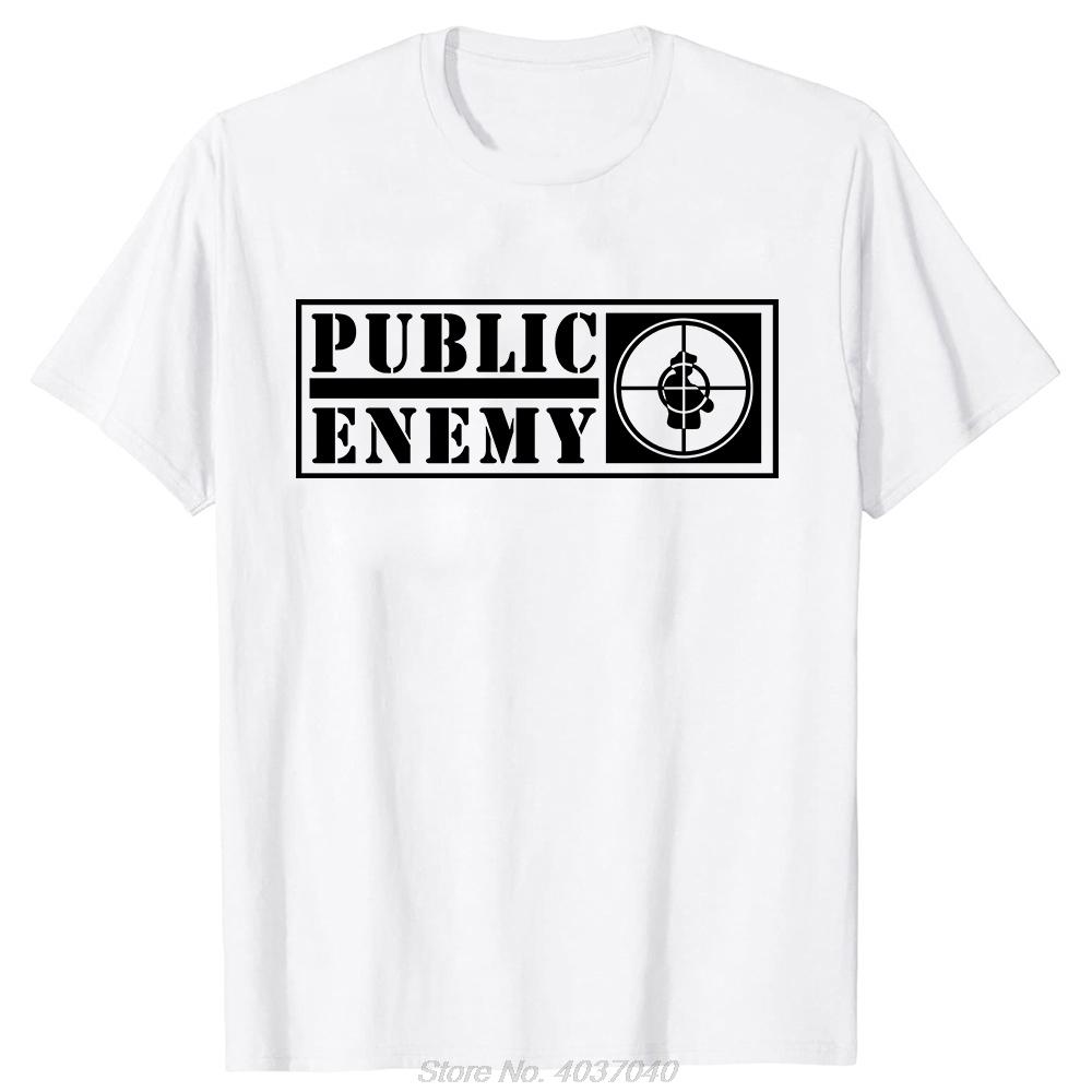 Public Enemy Tshirt Novelty Music T Shirt Rap Comfortable Camiseta Hombre Camisetas Summer Clothing Tshirt
