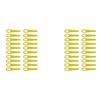 ABUL-40 Pieces Lawn Mower Replacement Plastic Lawn Mower Blades Plastic Lawn Mower Blades For Many Occasions
