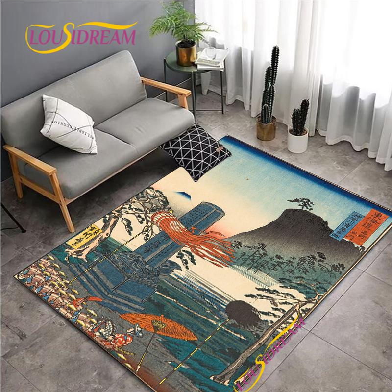 Fashion Van Gogh Art Carpet for Living Room Bedroom Rugs Kitchen Kids Door Un-slip Floor Mats Alfombra Birthday gift Poster Mat