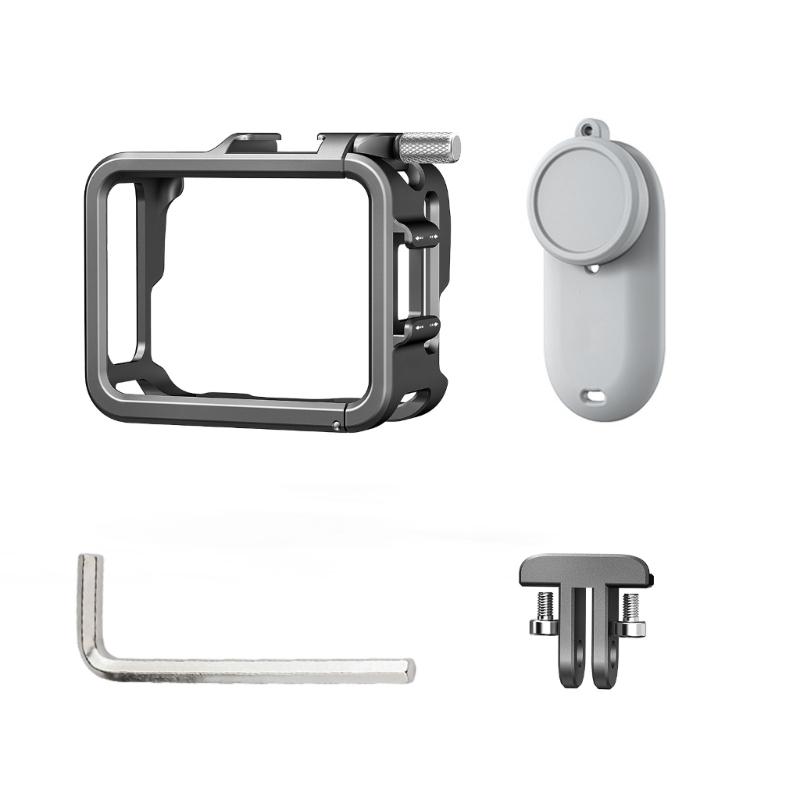 

Metal Camera Cage for GO 3S Screens Protector Smooth Operates Easy Switching Housing Metal Bezel 1