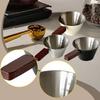 Espresso Measuring Cup Measuring Tool Unique Mouth Guide Clear Measurement Creative Multipurpose Extraction Cup for Milk Oil