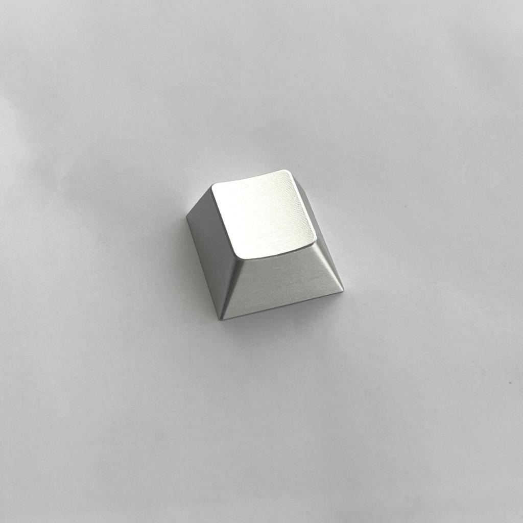 Uncarved Metal Keycaps Custom Single Keycaps R1/R2/R3/R4 Cherry Profile 1.25U 1.5U Keycaps for Mechanical Keyboards Gifts