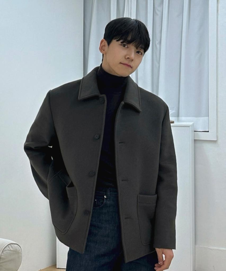Mindbridge [On] Do Good_Cashmere Semi-Overfit Half Coat - 3 Colors