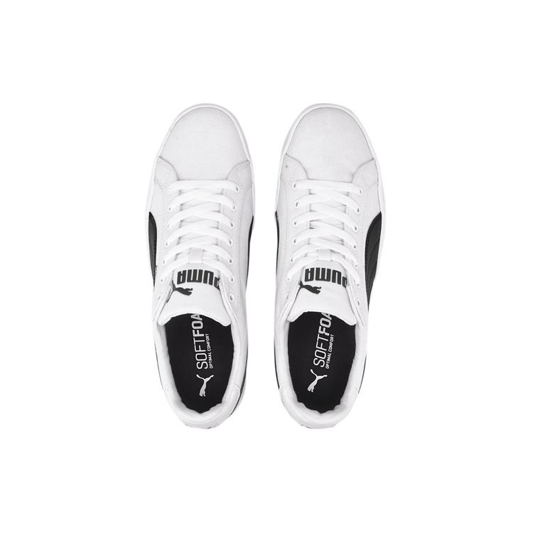 PUMA Smash Vulc Canvas 'White Black' Men's 374754-01