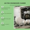 JUE FISH Dishwasher Cleaner Tablets, Powerful Grease Removal, Shine & Protect Kitchenware, Home Cleaning Tablets