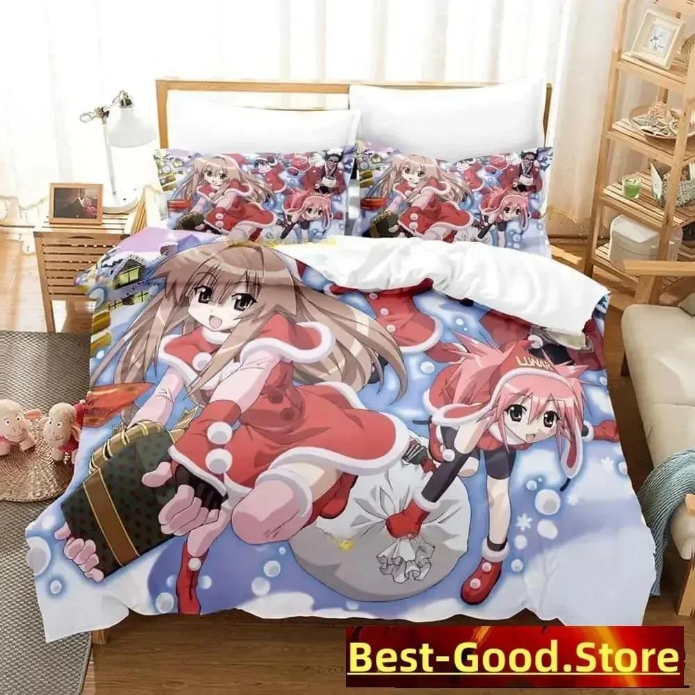 3d  Seto No Hanayome My Bride Is a Mermaid Bedding Set Printed With Pillowcase Duvet Cover Soft Queen King Bedclothes Home