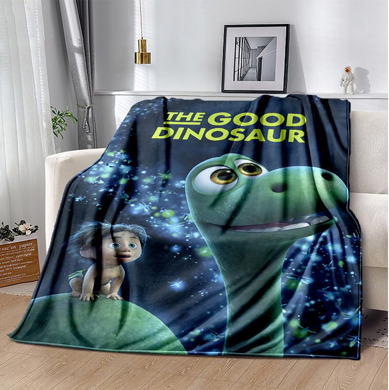 Good Dinosaur Flannel Blanket Soft Warm All-Season Throw, Design for Camping, Car Travel, Hiking Sofa, Bed, Office Perfect Gift for Parties