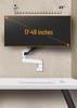 Adjustable Wall-Mounted Display Bracket, 59CM Extension, Rotating Industrial Equipment Holder