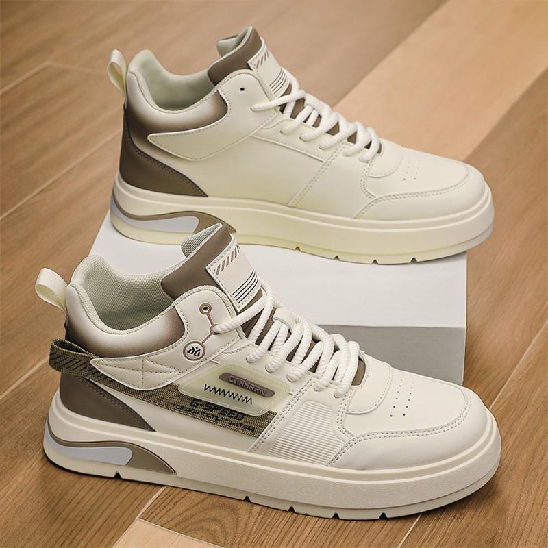 Ny mote Høst Og Vinter Høytopp for menn Martin Boots Studenter Mann Gutter Trending Soft Sole Arbeidssko Arbeidsbeskyttelse Martin Sneakers