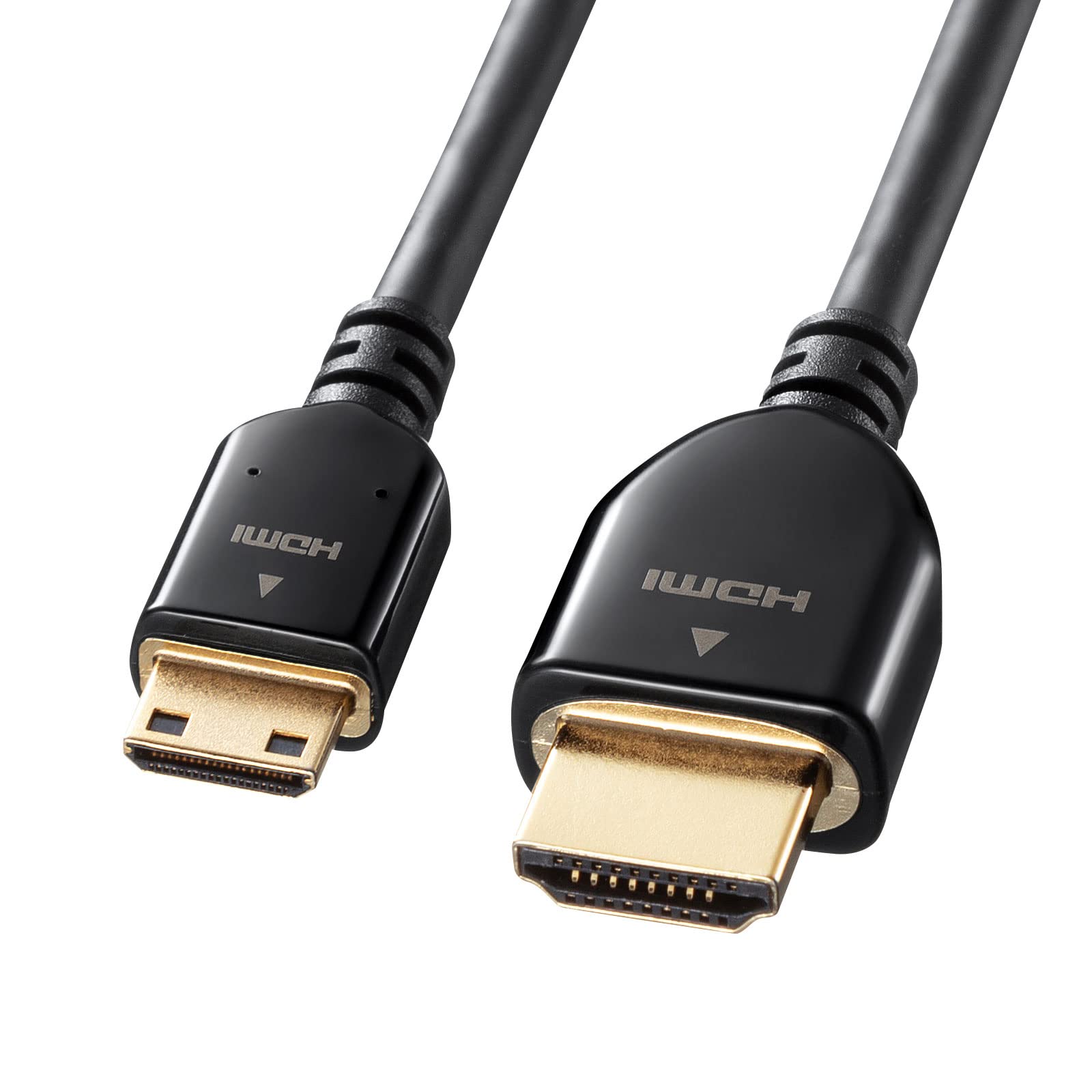 

Sanwa Supply Ethernet Compatible High Speed HDMI Mini Cable (Black, 3m) KM-HD22-30K чорний