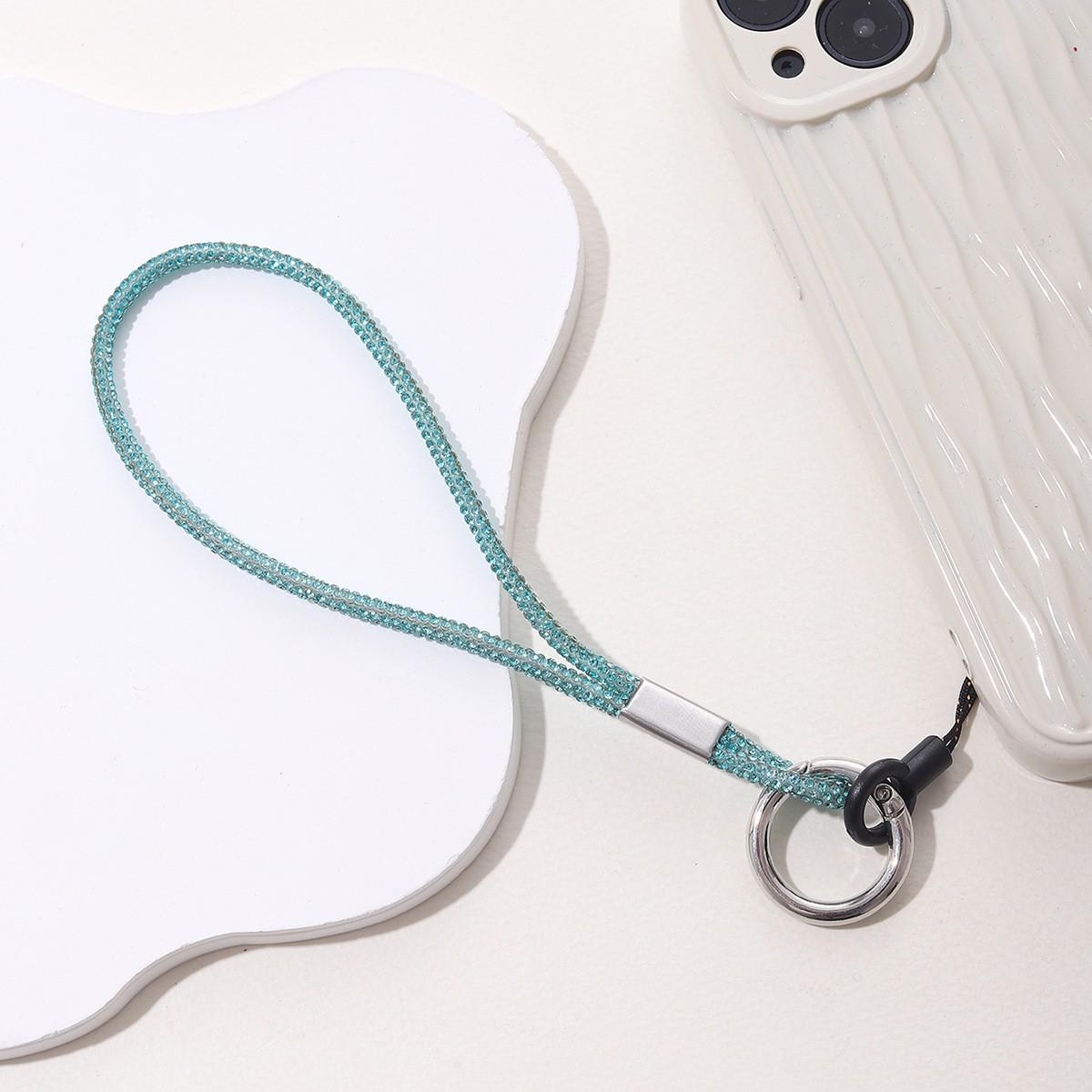 

Yi Lian Розкішний Ремінець для Телефону зі Стразами - Блискучий Ланцюжок з Діамантами, Висококласний Ювелірний Аксесуар проти Падінь Phone Chain