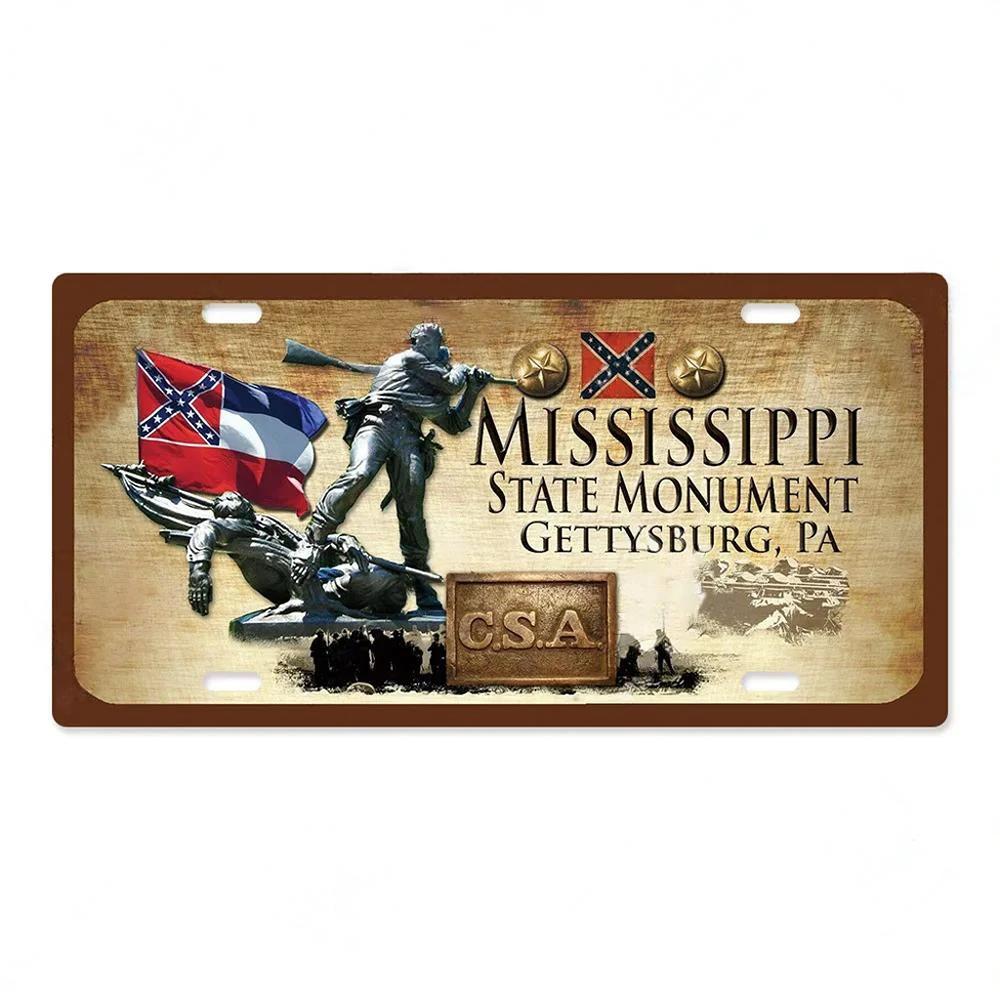 The War Licenses Posters Plate Plaque Metal Vintage Tin Signs Room Wall Decor Art Decoration Poster for Bar Home