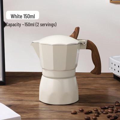 Shangqi Octagonal Aluminum Moka Pot