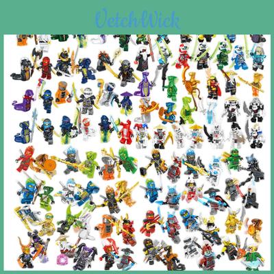 Moc 104pcs Phantom Ninja Building Blocks Set Abs Plastic Diy Small Particle Blocks