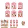 Holiday Season Paper Gift Tags With Vintage Style 60pcs For Christmas Celebrations