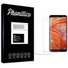 Screen Protector Film - PHONILLICO - NOKIA 3.1 PLUS - Pack of 2 - Ultra Resistant - Anti-scratch