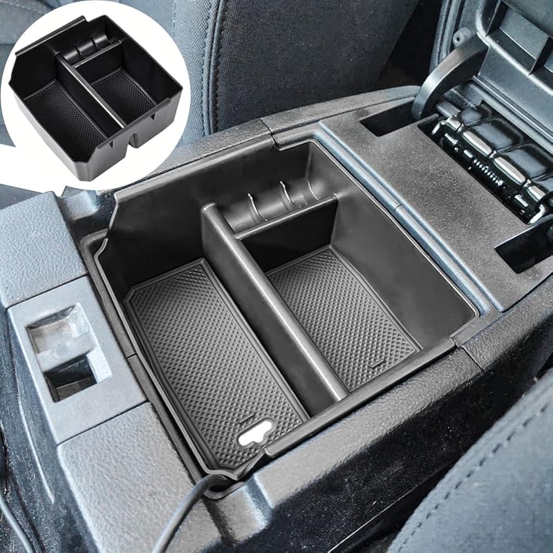EDBETOS Center Console Organizer Tray Compatible With Jeep Wrangler JK/JKU 2011-2018 Rubicon Sport Sahara Accessories Armrest Storage Glove Box,