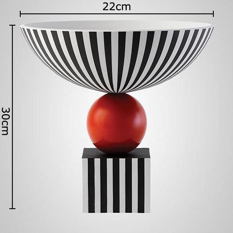 Nieregularny Pognieciony Wazon Kreatywne Nieregularne Skręcone Ozdoby Dekoracja Biurka Abstrakcyjne Rękodzieło Rzeźba z Żywicy Estetyczny Wystrój Pokoju