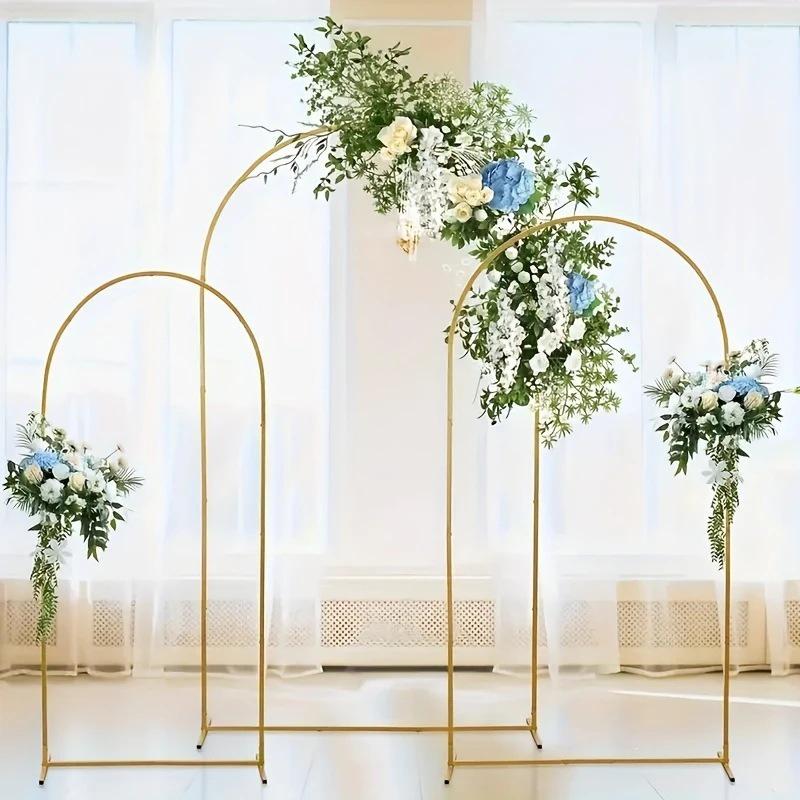 Metal Balloon Arch Stand for Wedding and Birthday Party Decorations