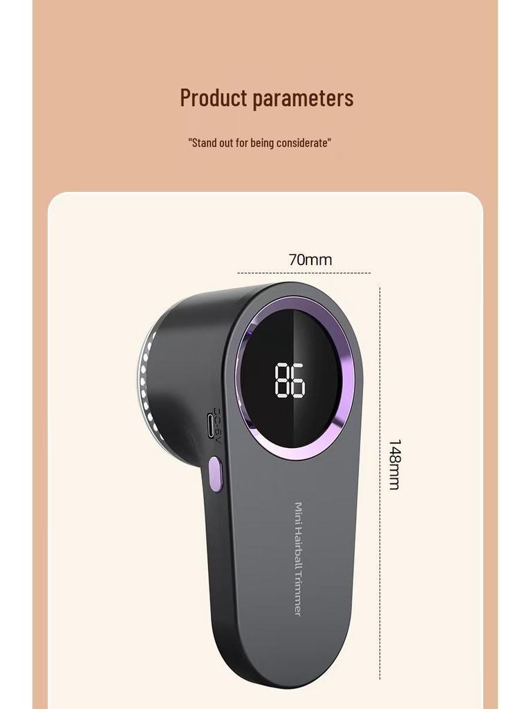 Rechargeable Portable Lint Remover for Home Use