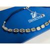 Used Swarovski Rosette choker necklace