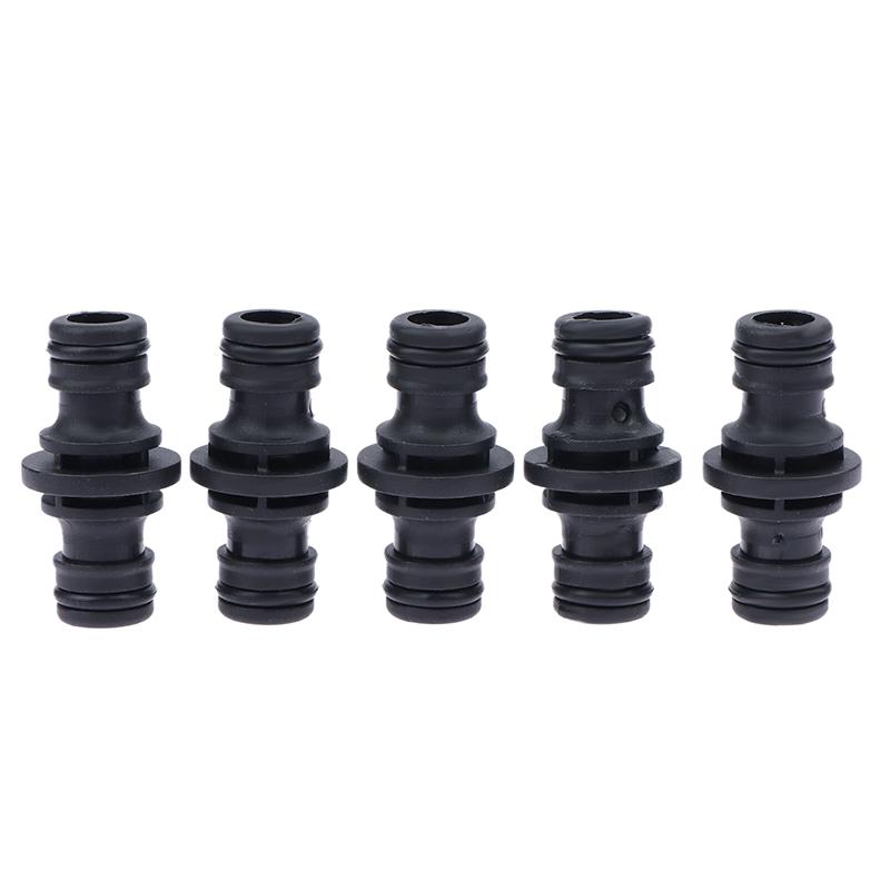 

5 шт. 2-ходовой садовый шланг быстроразъемный соединитель соединительная муфта поливочный водопроводный кран мужское поливочное оборудование соединитель садового шланга