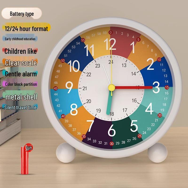2024 Student Wake-Up Alarm Clock for Kids - Strong Alarm for Boys & Girls