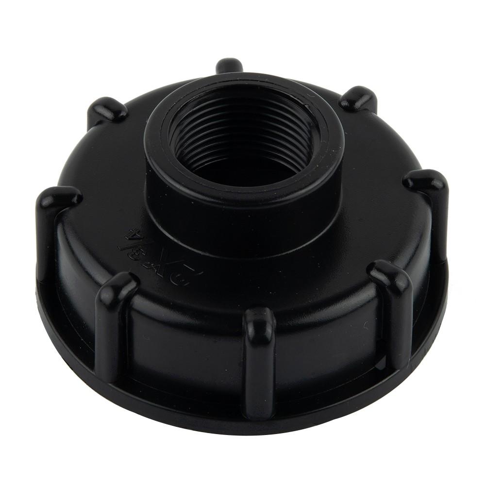 1pc Tank Adapter 4 /6 /1 Inch Inner Black Female Adapter High Quality