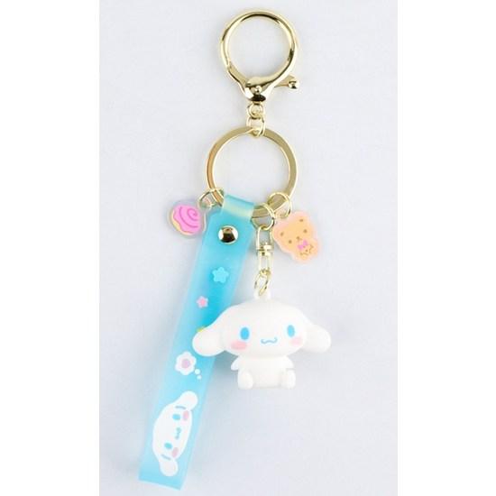 Klíčenka s postavičkami Bunnyland Sanrio, Cinnamoroll, 1 kus, oblíbená postava v Koreji