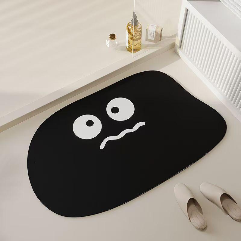 Bathroom absorbent diatom mud toilet  doormat toilet toilet floor mat toilet carpet