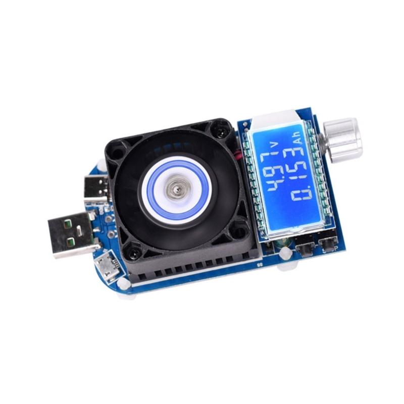 

Electronic Load Devices Constant Current Electronic Load 25W 4A/ 35W 5A USB Charging Tester with LCD Display