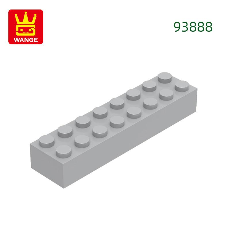 21Pcs/Lot 93888 Timeless Basic Thick 2x8 Constructing Blocks Construction Accessories Works With Brick Children Playthings Present