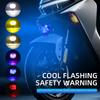 1pcs Motorcycle Headlights Owl Tiger Style White Yellow Flash Colorful Spotlights LED Fog lamp Universal Modified lights
