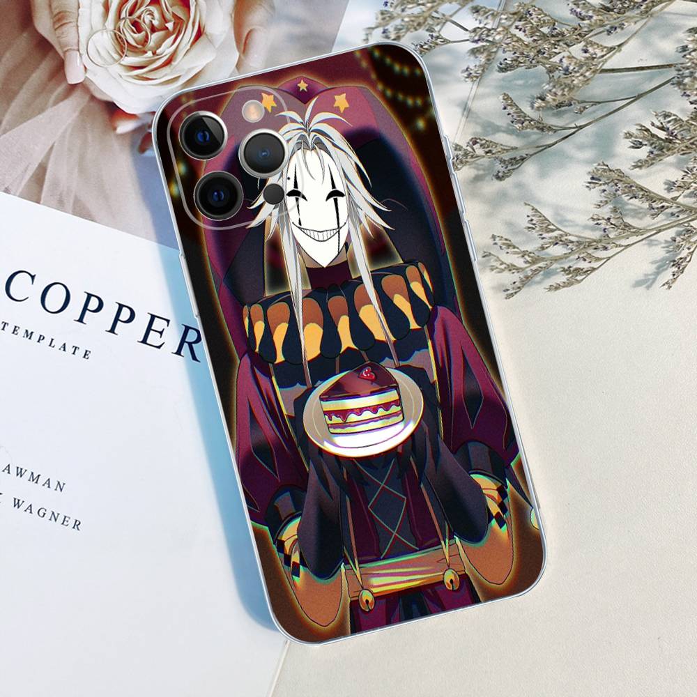 The Freak Circus Pierrot Game Fit For iPhone 16 15 Promax Phone Case iPhone 14 11 12 High end 13 Pro Silicone