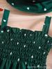 Toddler Girl Heart Smocked Dress and Hat Set Kids Beach Wear