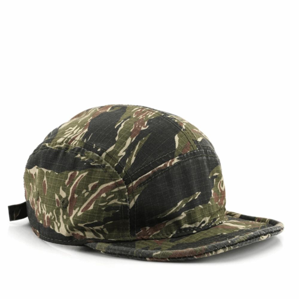 Camouflage Short Brim Caps Versatile Camp Caps Trend Outdoor Hats for Men and Women