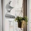 Big Tornado Metal Spiral Wind Chimes Christmas Decoration