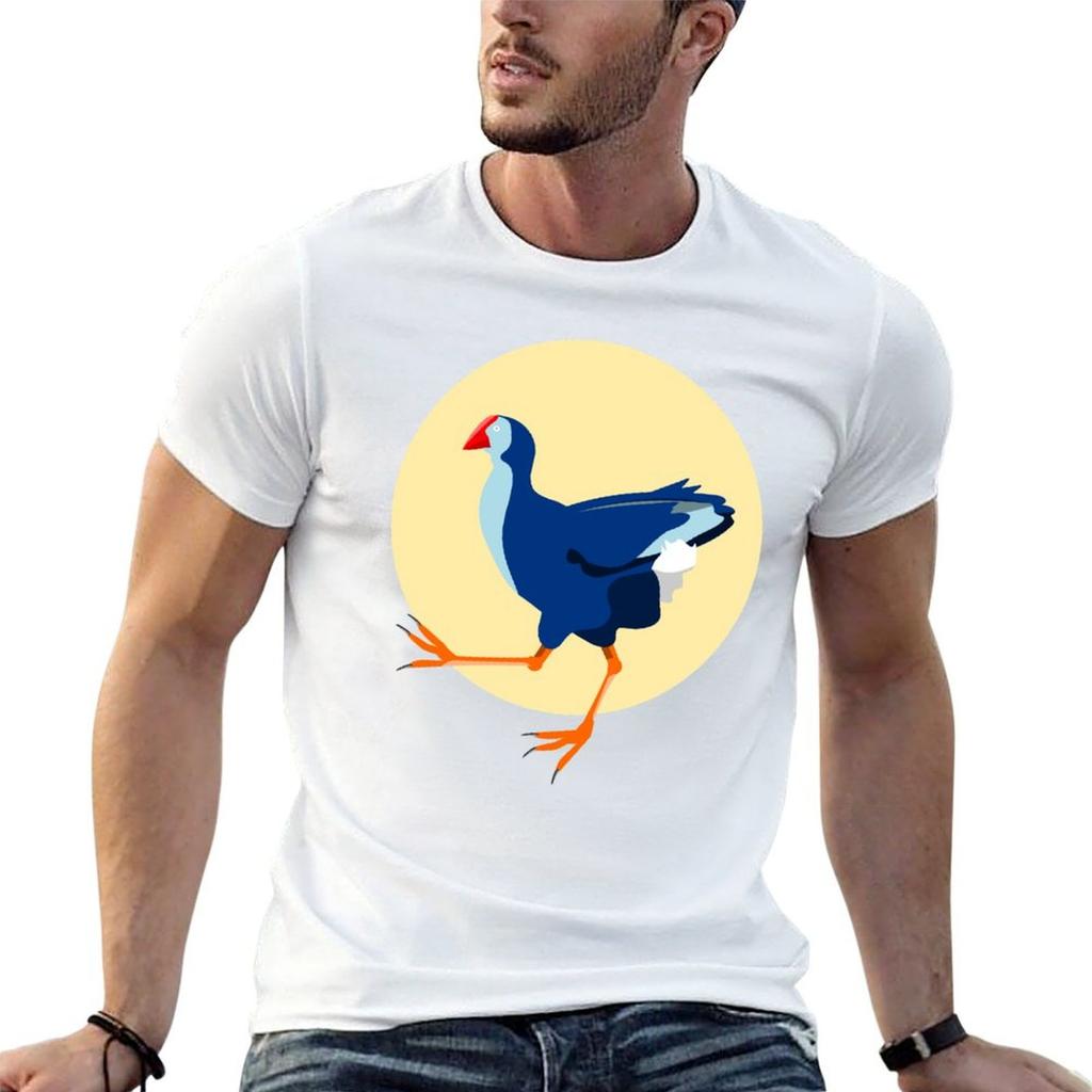 Pukeko T-Shirt t shirts for man slim fit essential t shirt man graphic t shirt T-shirt