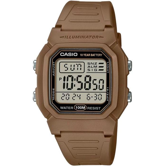 Casio Standard Digital Men s Watch W-800H-5AV Brown