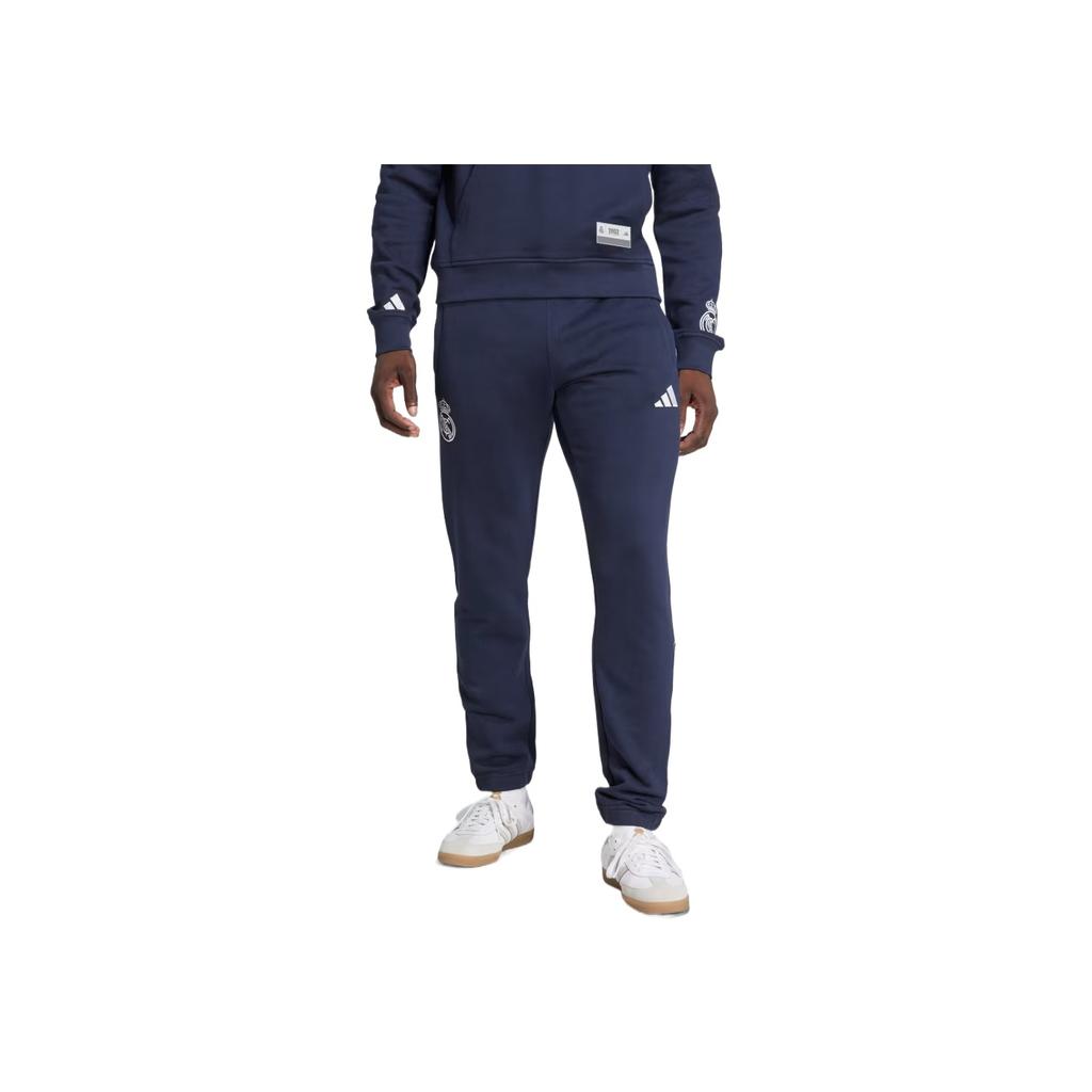 adidas Real Madrid US Pack Pants Legend Ink/White Men Bottoms Black JN3082