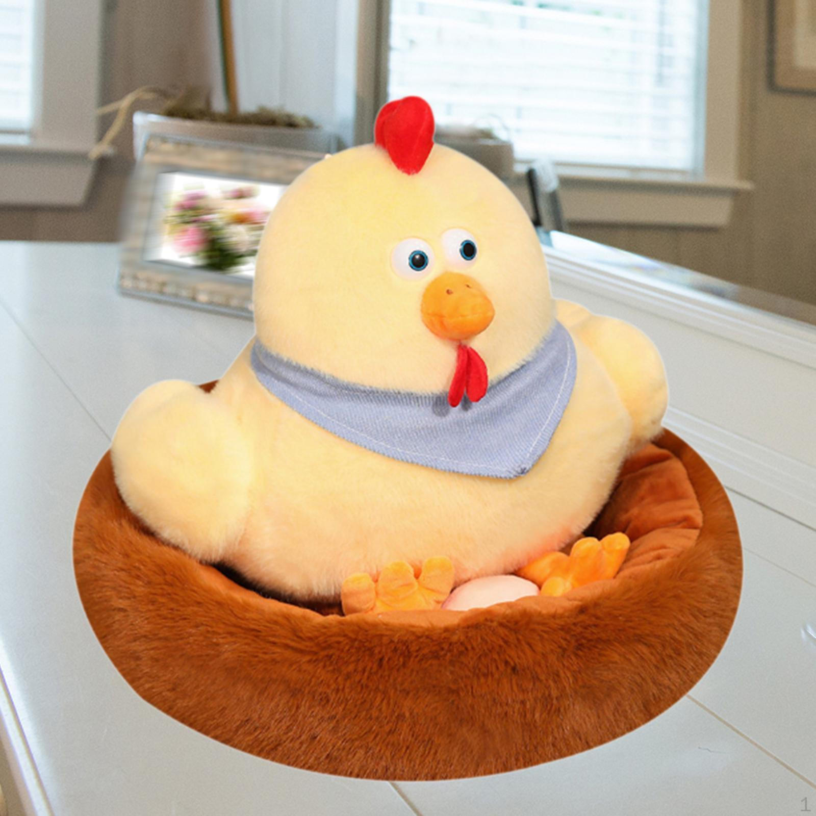 

Курятник Плюшевая игрушка Цыпленок Мягкая кукла Диван Подушка Творческий Детский Комфорт Подарок для M