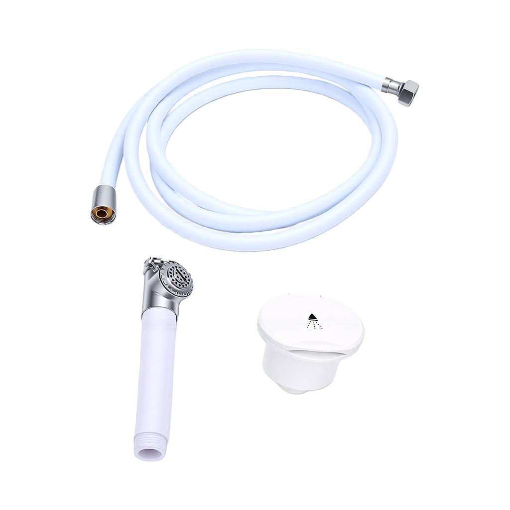 Boat Embedded Shower Head Hand Pressed Stainless Steel Shower Head Sprayer with 2.5M Hose for Marine Yacht