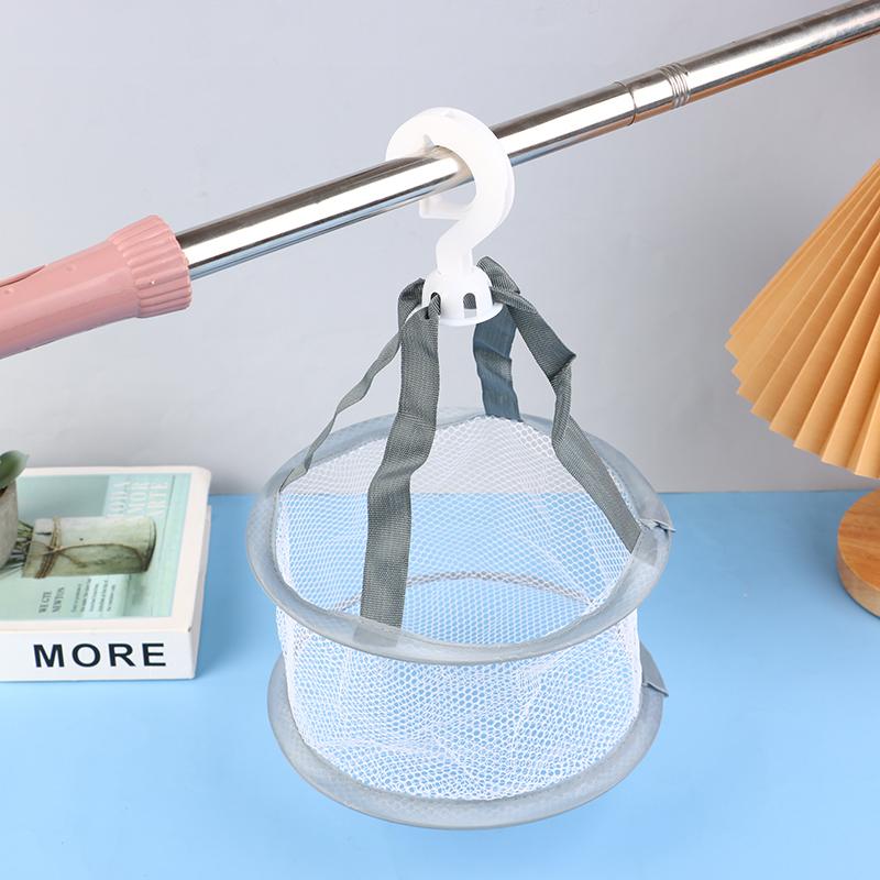 Drying Rack Hanging Basket For Makeup Sponge Net Bag Hangable Makeup Brush Beauty Egg Storage Rack Organizer Makeup Drying Net