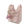 Chinese Style Flower Pendant Wrist Bag Cloth Gift Pouch Temperament Lunch Bag  Lady