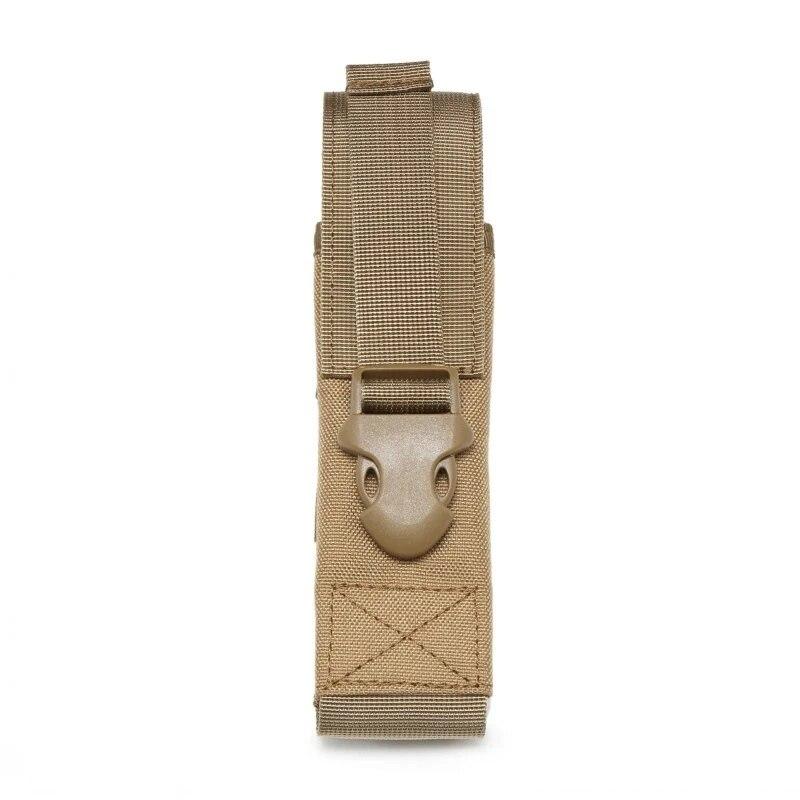 Outdoor-Taschenlampentasche, Taschenlampentasche, multifunktionales Swing-Stick-Set, MP5-Aufbewahrungstasche, MOLLE-Fan-Kit, Zubehörpaket
