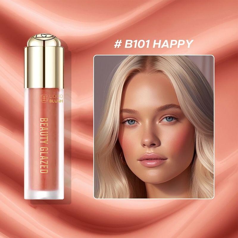 BEAUTY GLAZED – Samtiges Flüssig-Rouge – 5 Farben