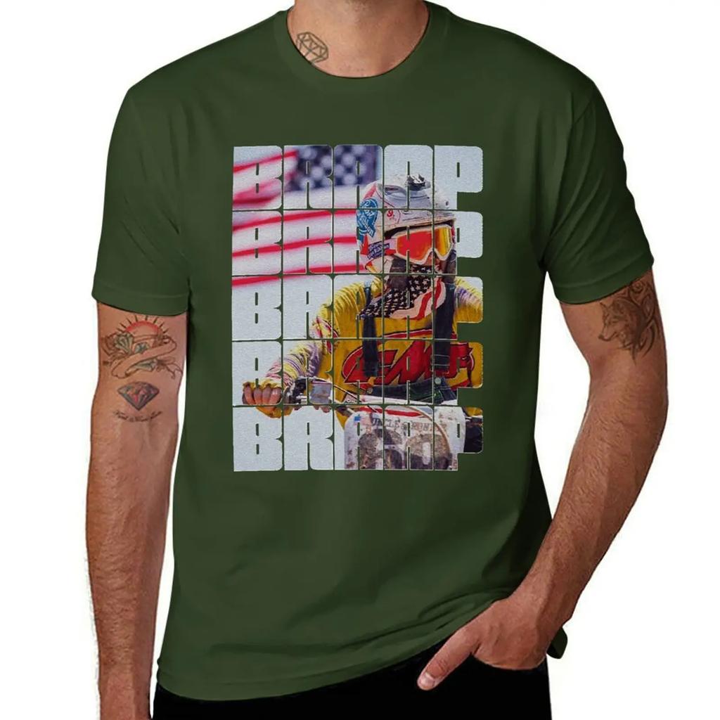 Ronnie BRAP BRAAP BRAAAP Send It - Motocross Fan Art T-Shirt Tops Sublime Mens Clothes Informal Manga Sweatshirt Vintage