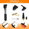 Oziral Bicycle Puncture Repair Kit with Rubber Compatible with Mini Pump for Maintenance and Emergency Suitable for Road and Mountain Bikes -